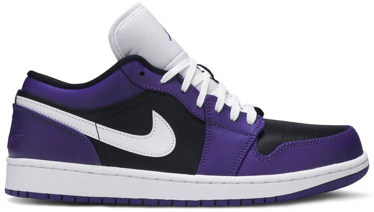Air Jordan 1 Low Court Purple 553558-501