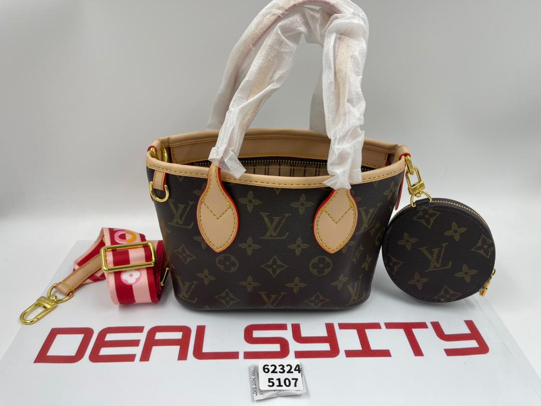 Louis Vuitton Neverfull BB Peony Pink 23.8cm M46786