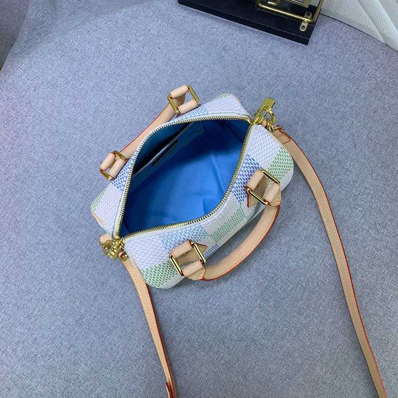 Louis Vuitton Speedy Bandoulière Damier Canvas Pistachio 20Cm N40515