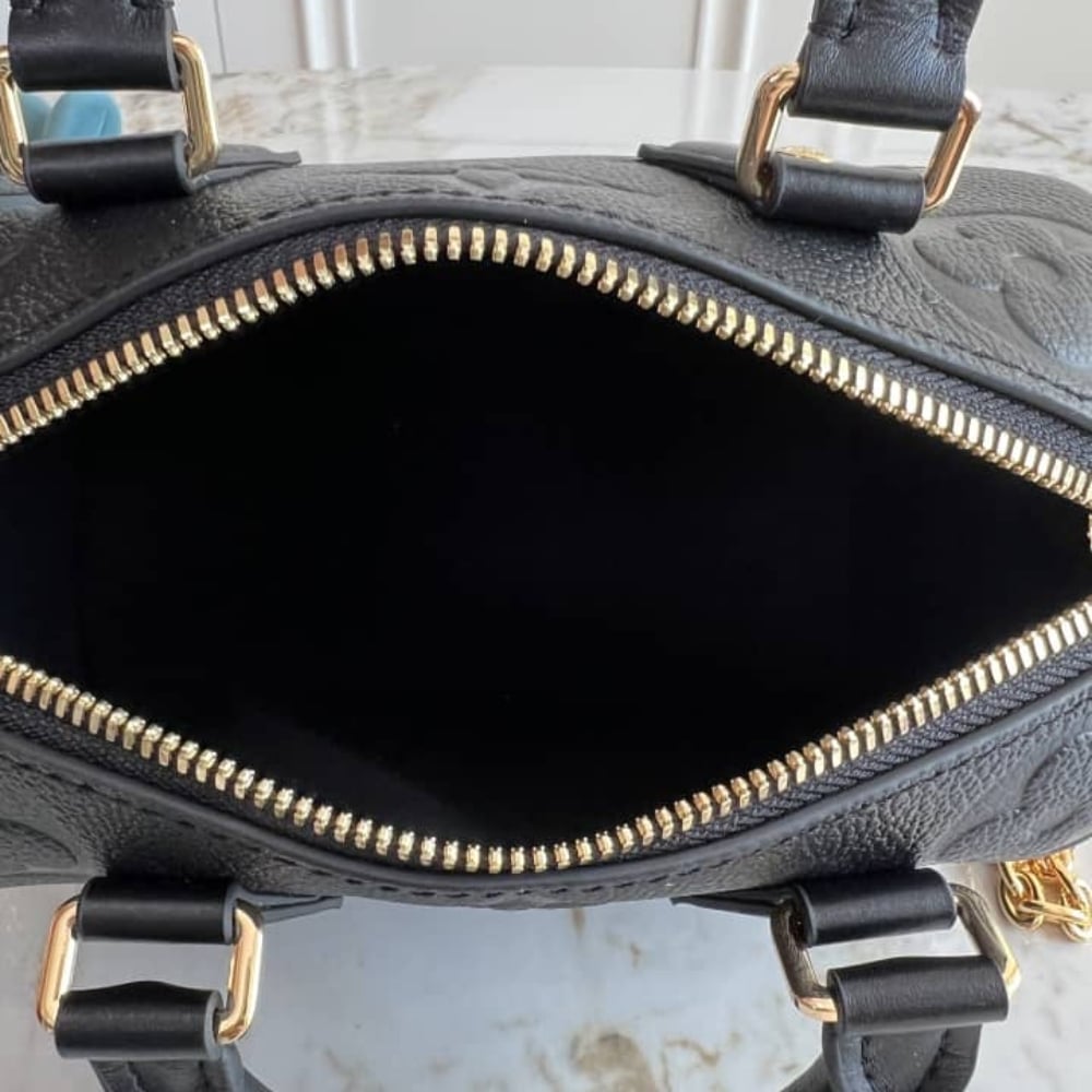Louis Vuitton Speedy Bandoulière 20 Black 20Cm M58953