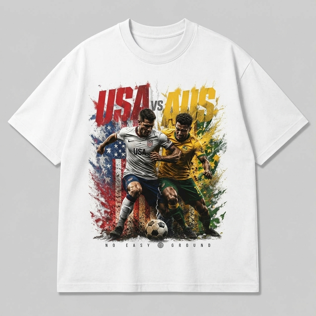 Unisex Loose Fit T-Shirt 100% Cotton Soft Comfortable Summer Casual Printed Top