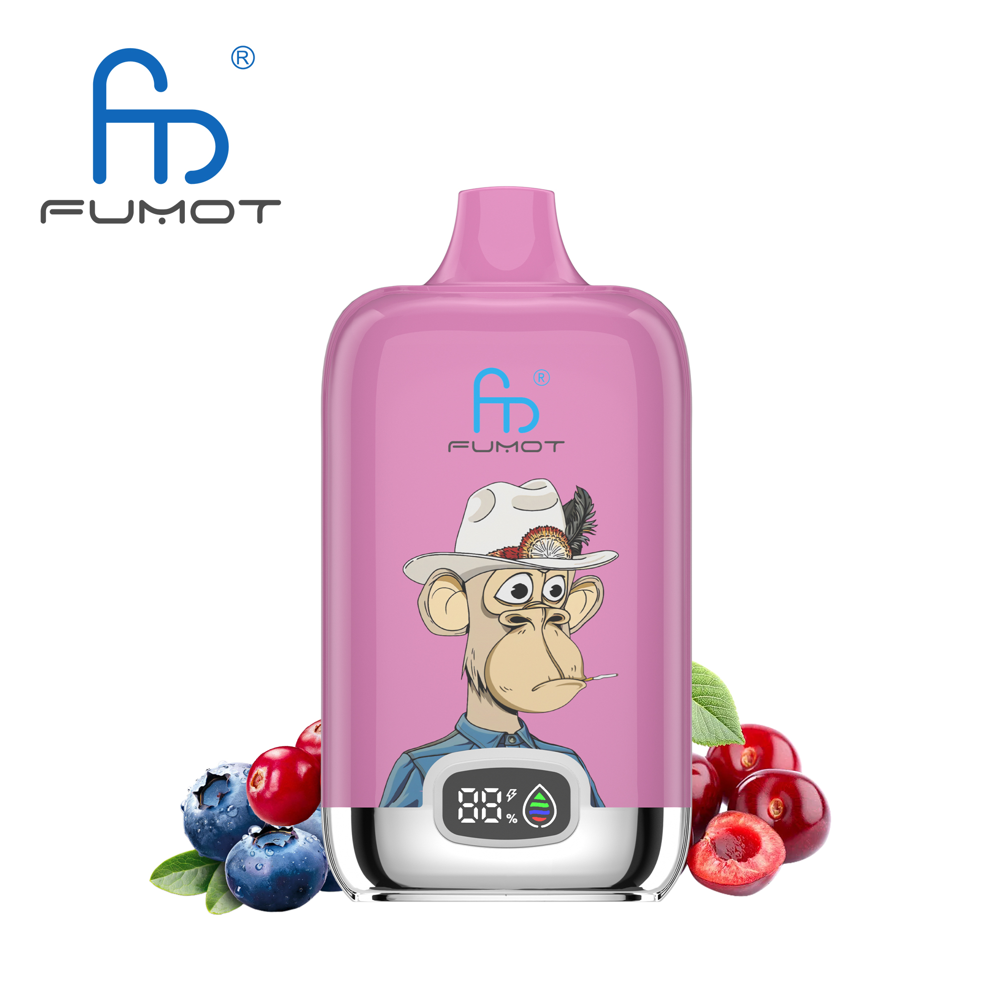 Fumot Digital Box 12000 Puffs Disposable Vape