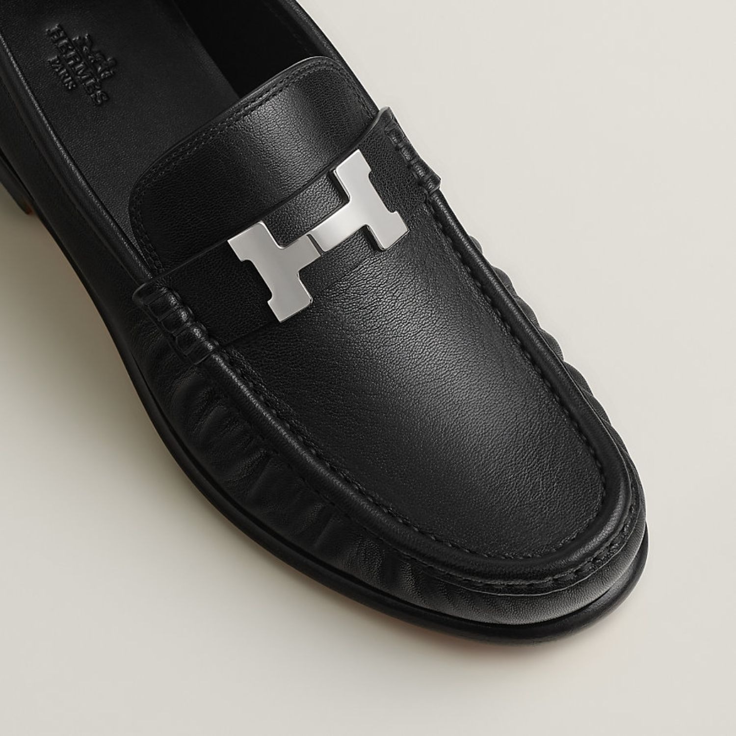 HERMES KARLO LOAFER NOIR