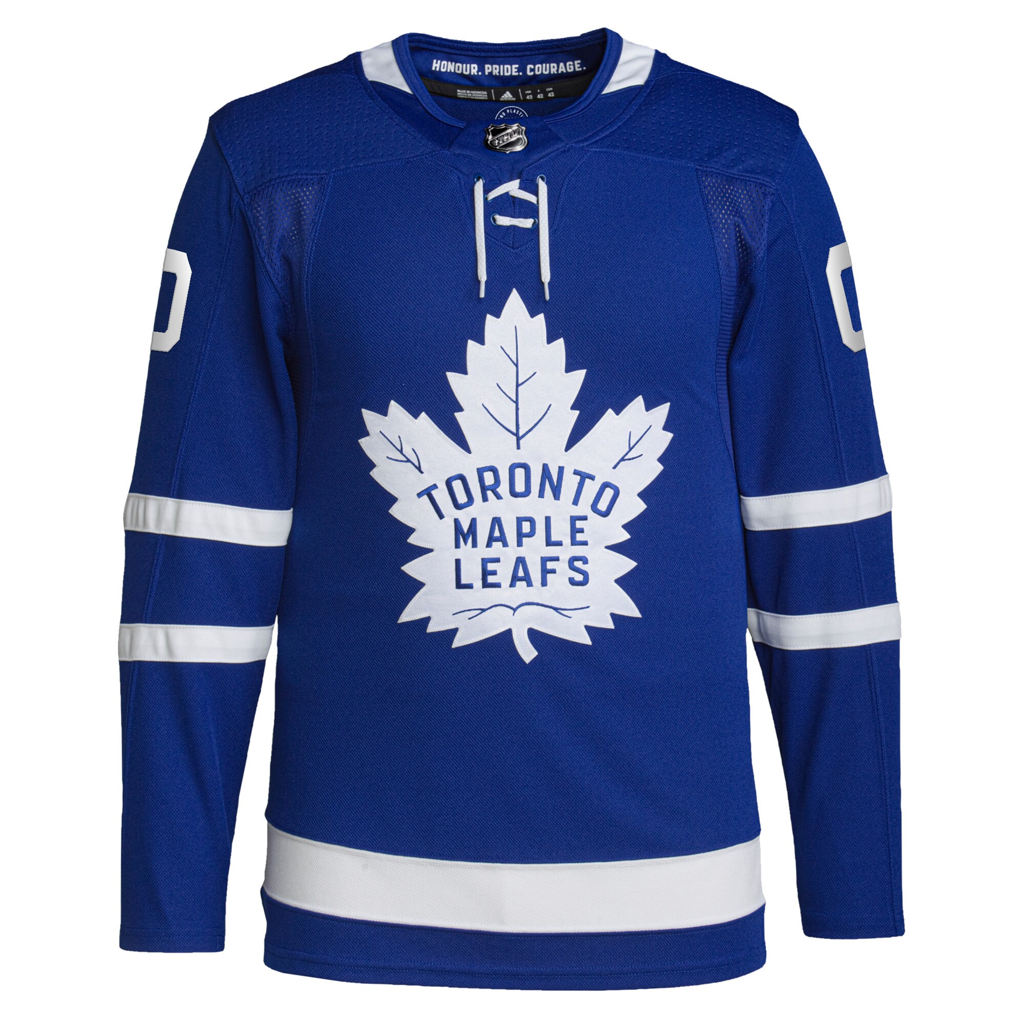 Toronto Maple Leafs adidas  Home  Primegreen Authentic Custom Jersey – Royal
