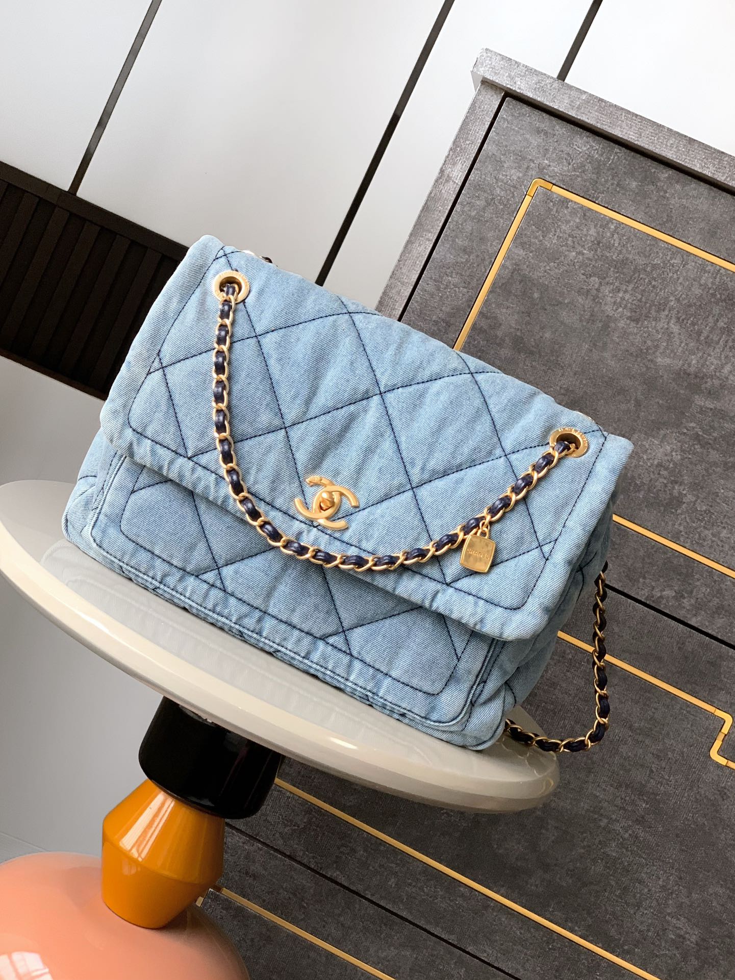Chanel in Denim Blue