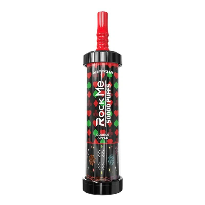 【New Arrive】ROCK ME SHEESHA 50K Puffs Latest Original LCD Display Disposable Vape Pen