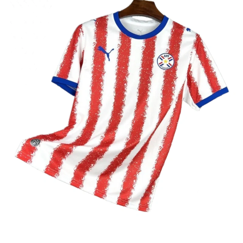 World Cup 2026 Paraguay Team Home Football Jersey - JerseyFun