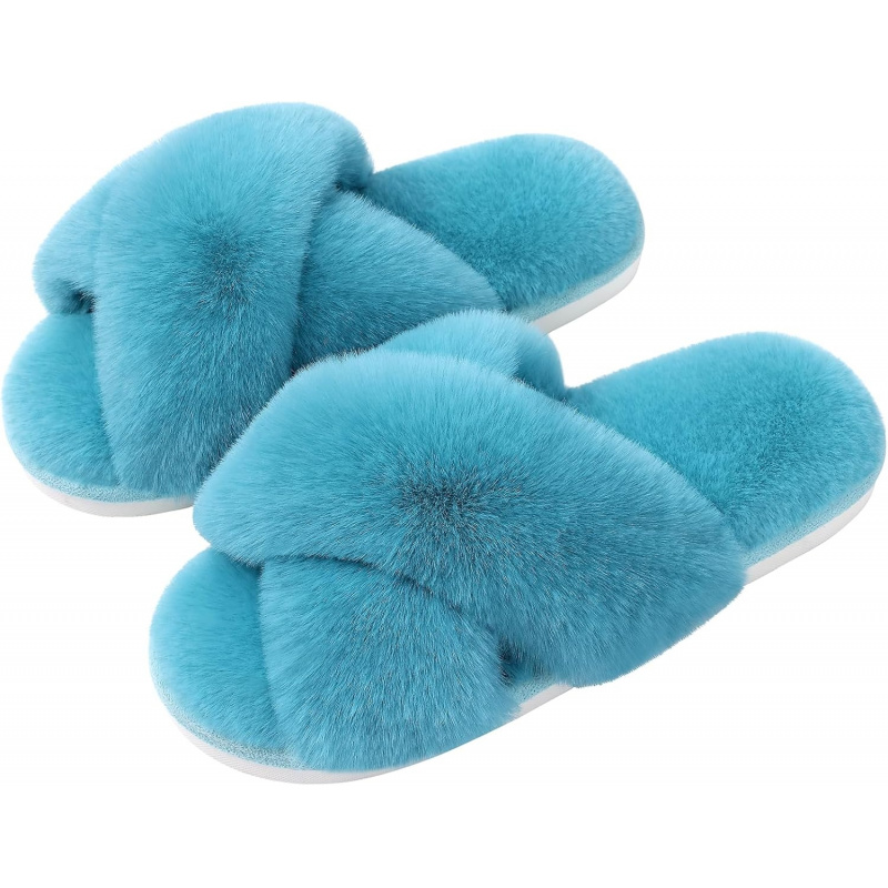Women's Fuzzy Slippers
