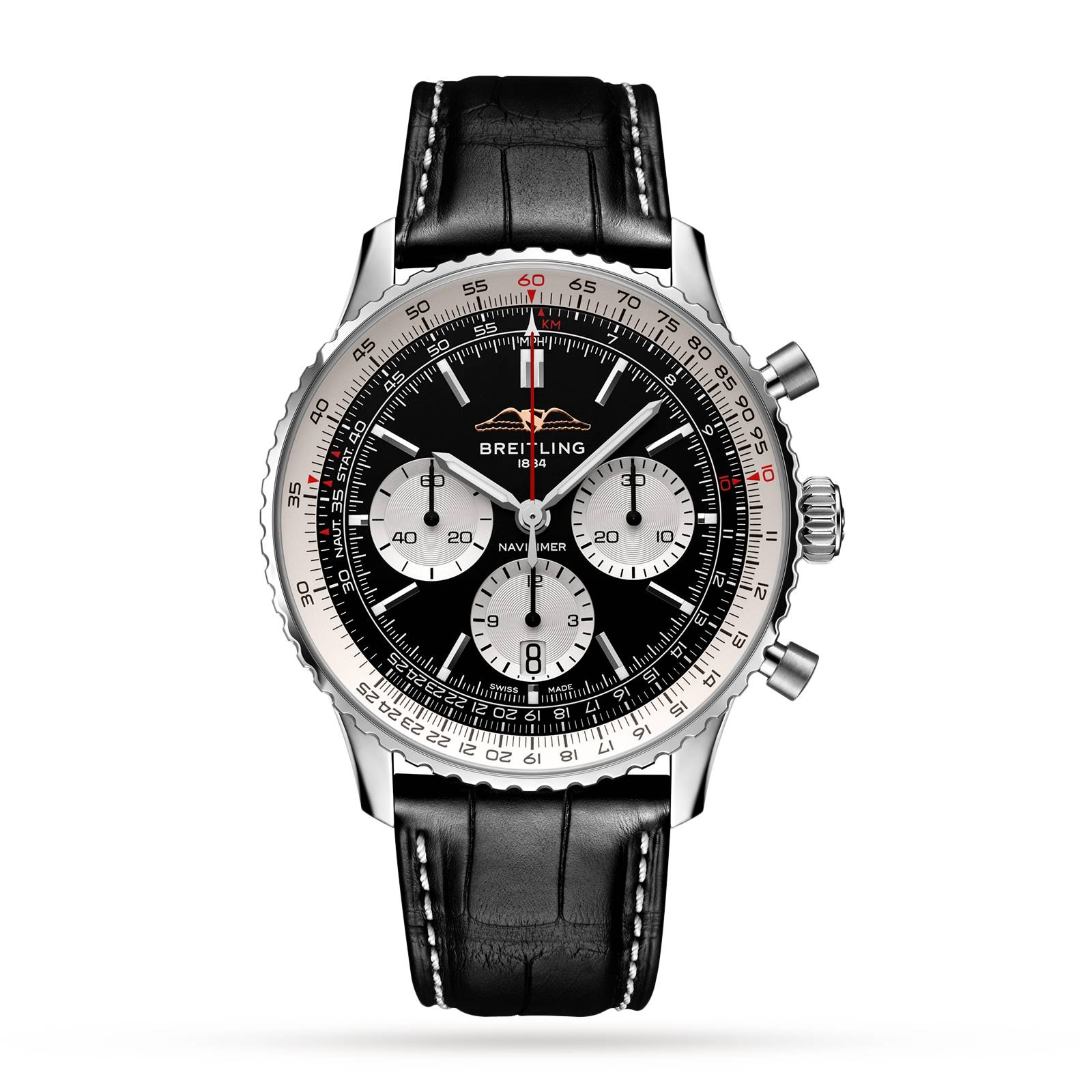 Breitling Navitimer B01 Chronograph 43mm Mens Watch Black-P17532092