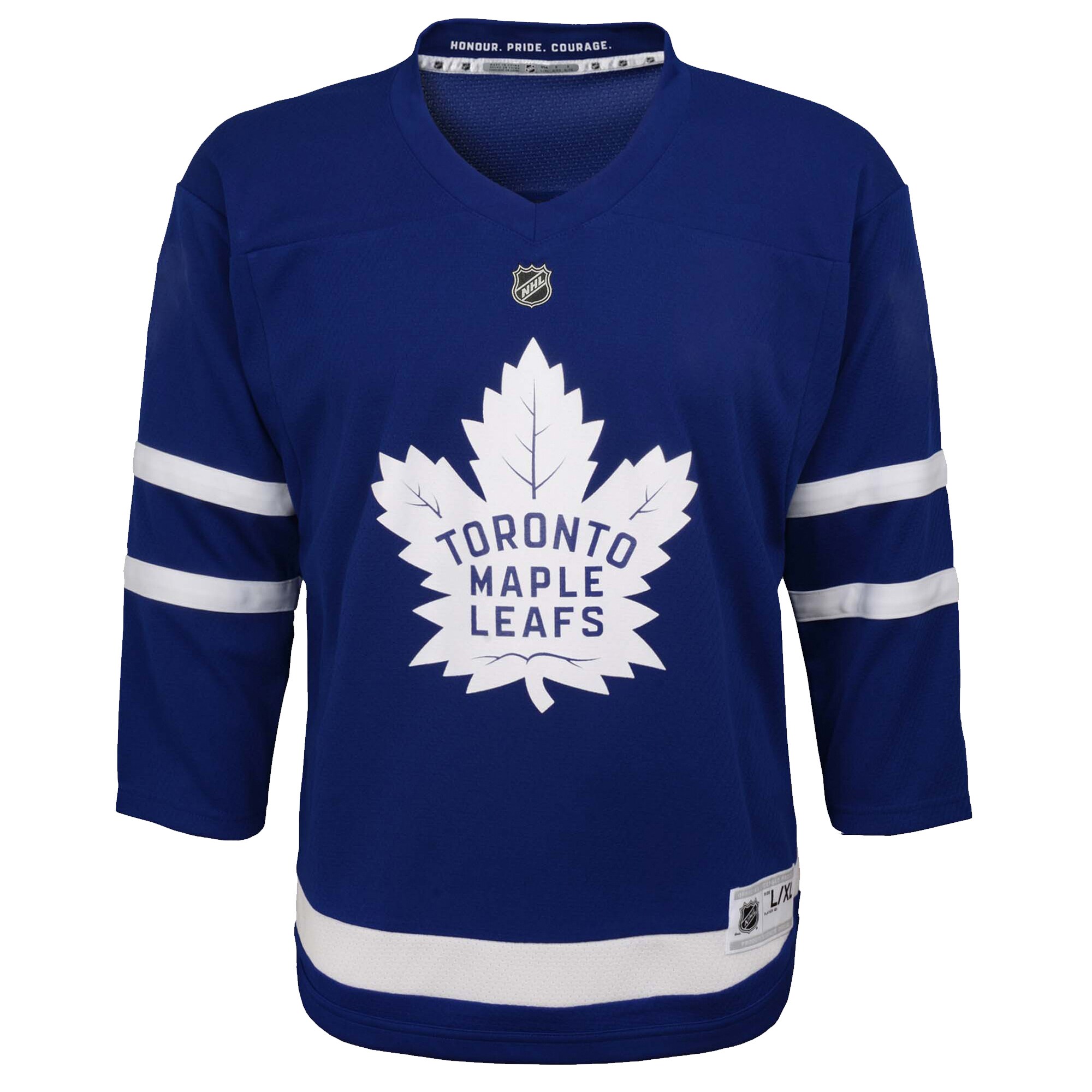 Toronto Maple Leafs Youth Home Replica Custom Jersey – Blue