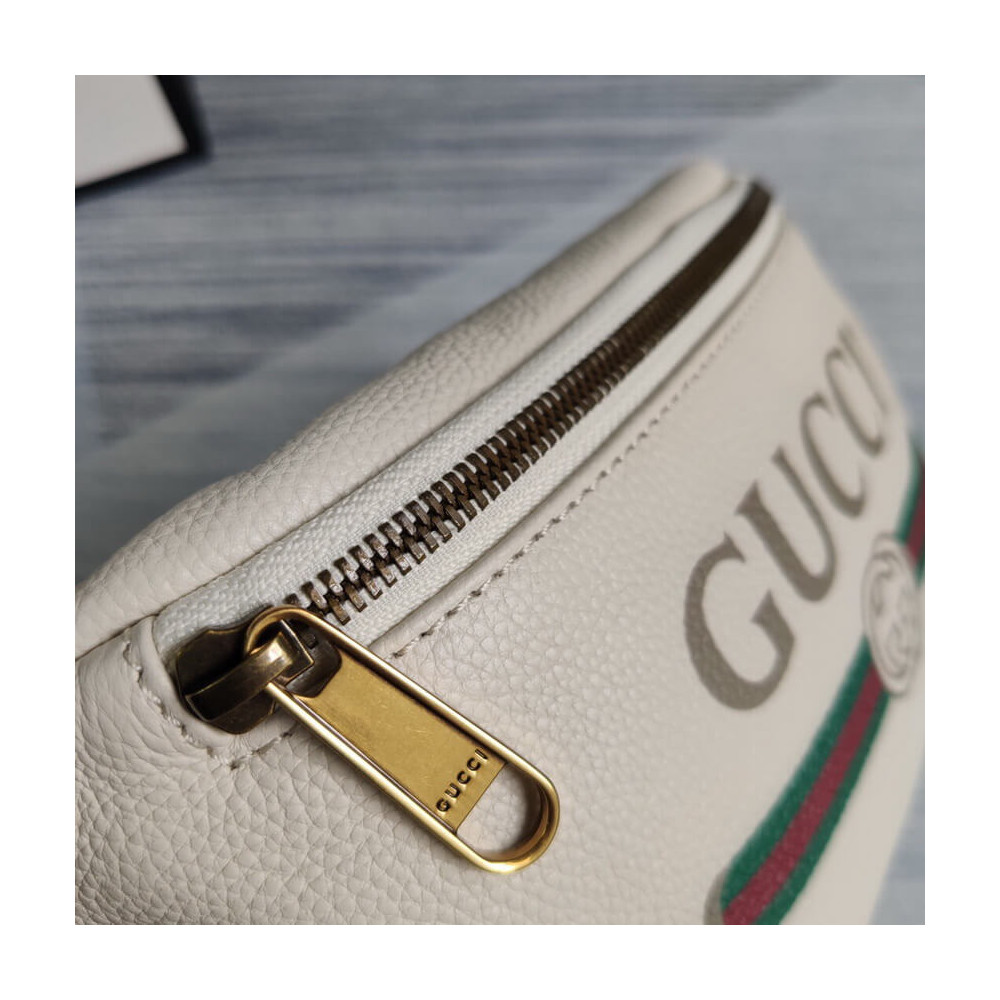 Gucci Print Small Belt Bag Waist Body White