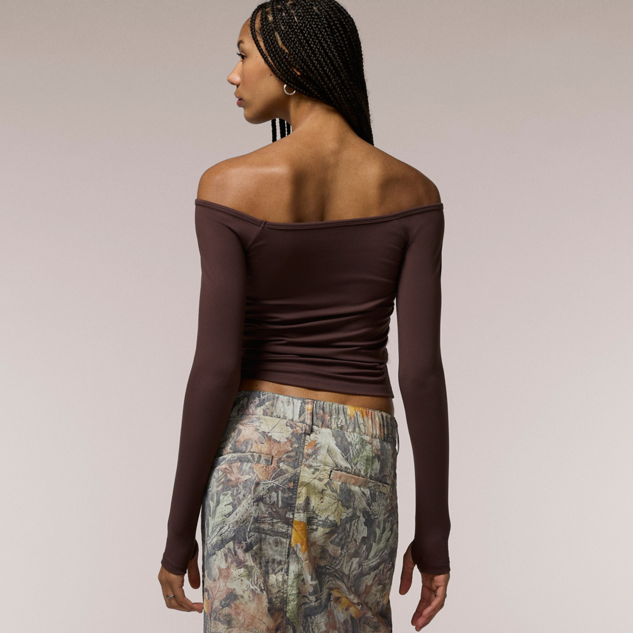 Cozi Yuli Off Shoulder Smoothing Top