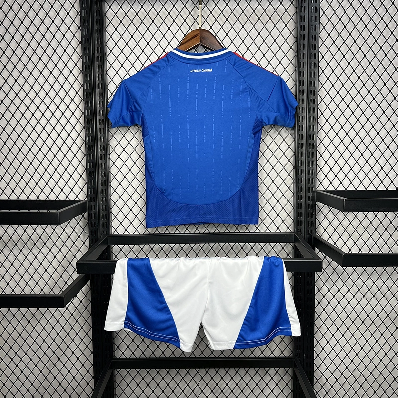 2024-25 Italy Home kids Football jersey