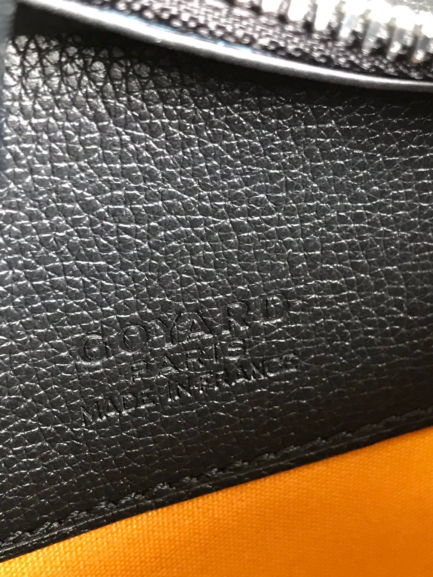 Goyard Hirondelle Bag 25 Cm Black Lambskin And Goyardine Canvas