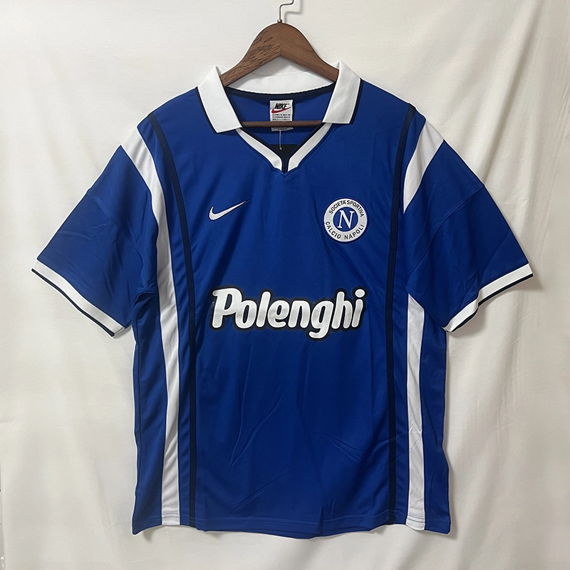 Retro 1997-98 Napoli home football jersey retro