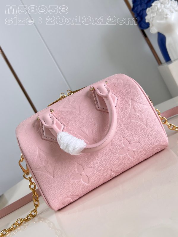 Louis Vuitton M47136 Speedy Bandoulière 20 Opal Pink