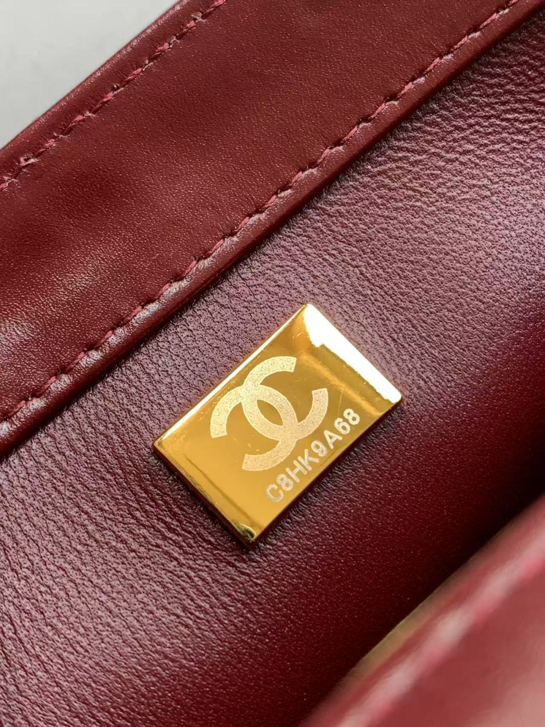 Chanel Calfskin Quilted Perfect Fit Flap Red 22cm