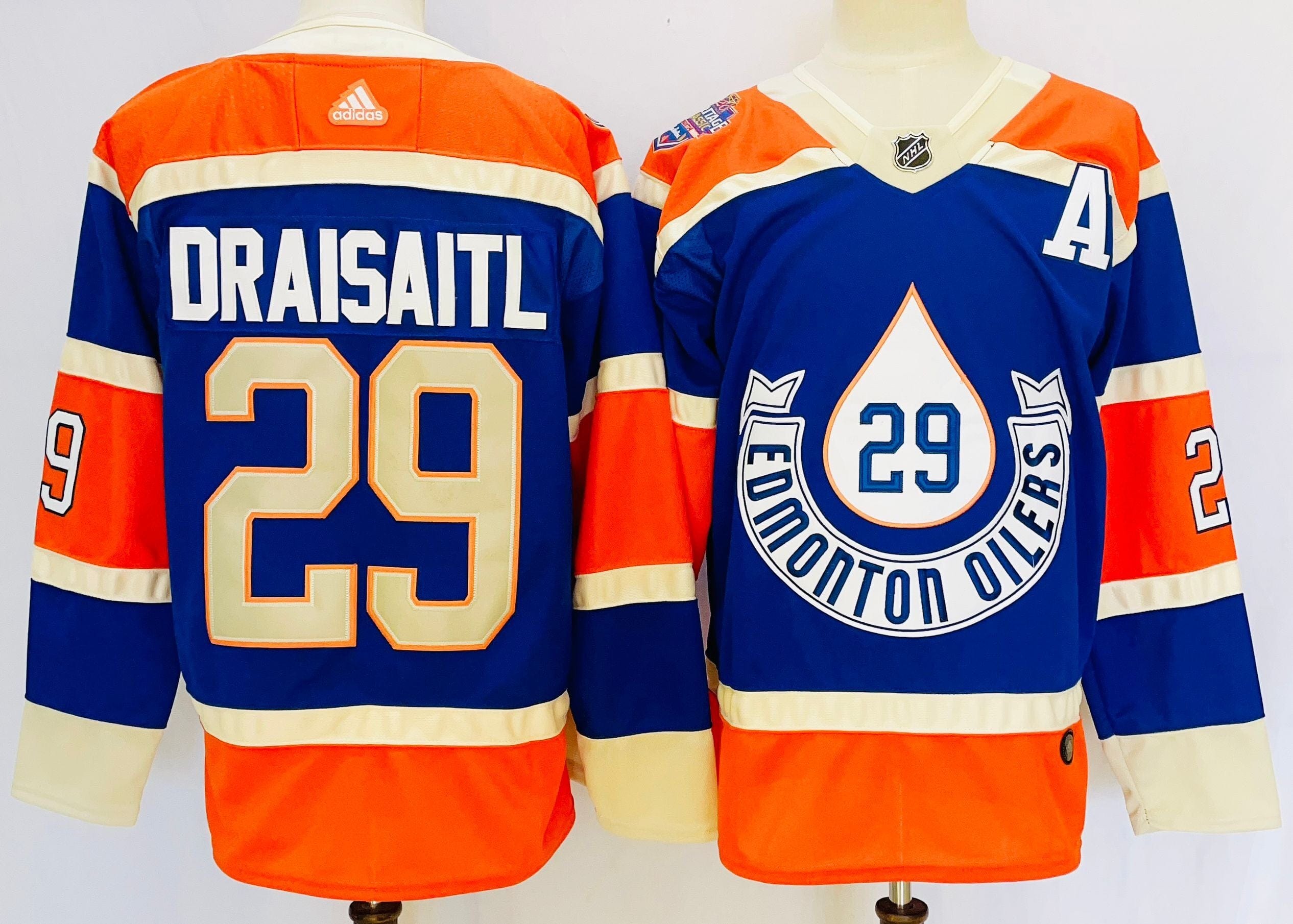 NHL  Edmonton Oilers  DRAISAITL # 29 Jersey