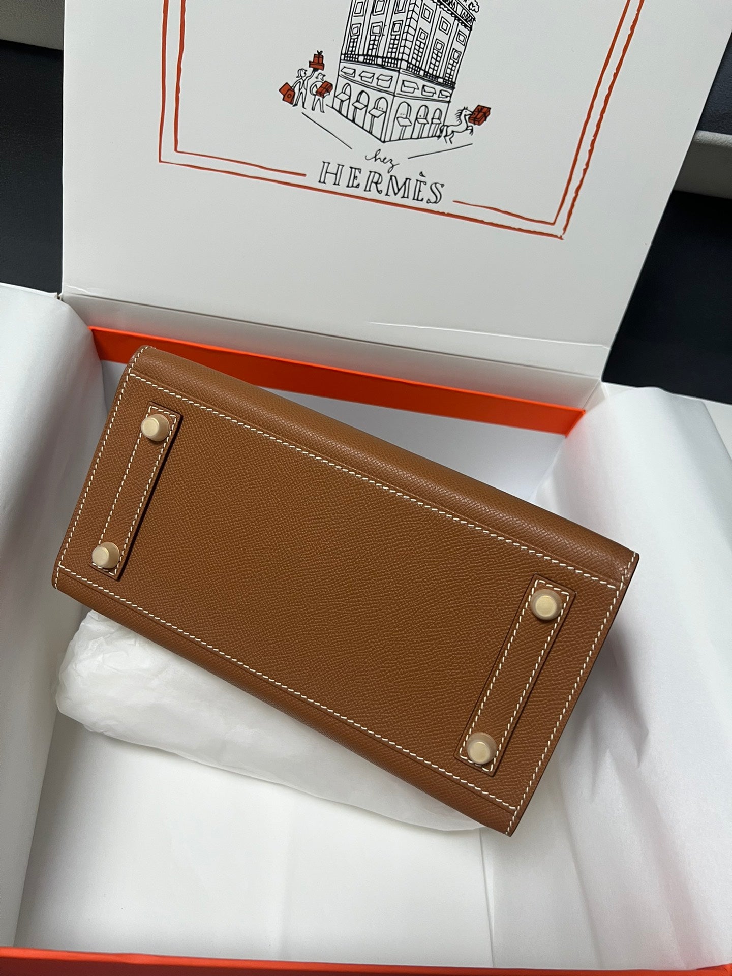 Hermes Birkin Sellier Gold Epsom Leather Gold Hardware