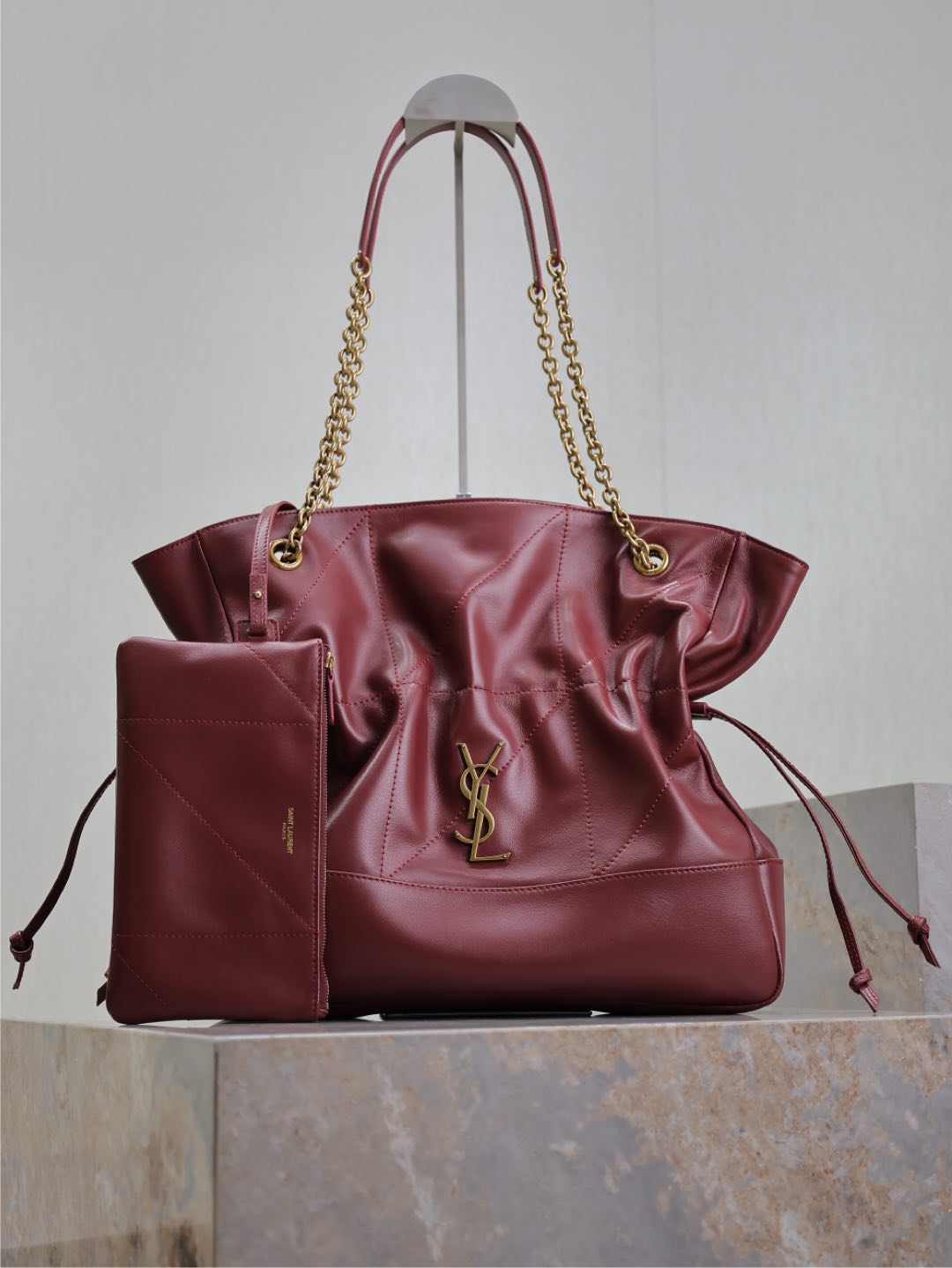 YSL Jamie 4.3 Large Pouch Bucket Bag