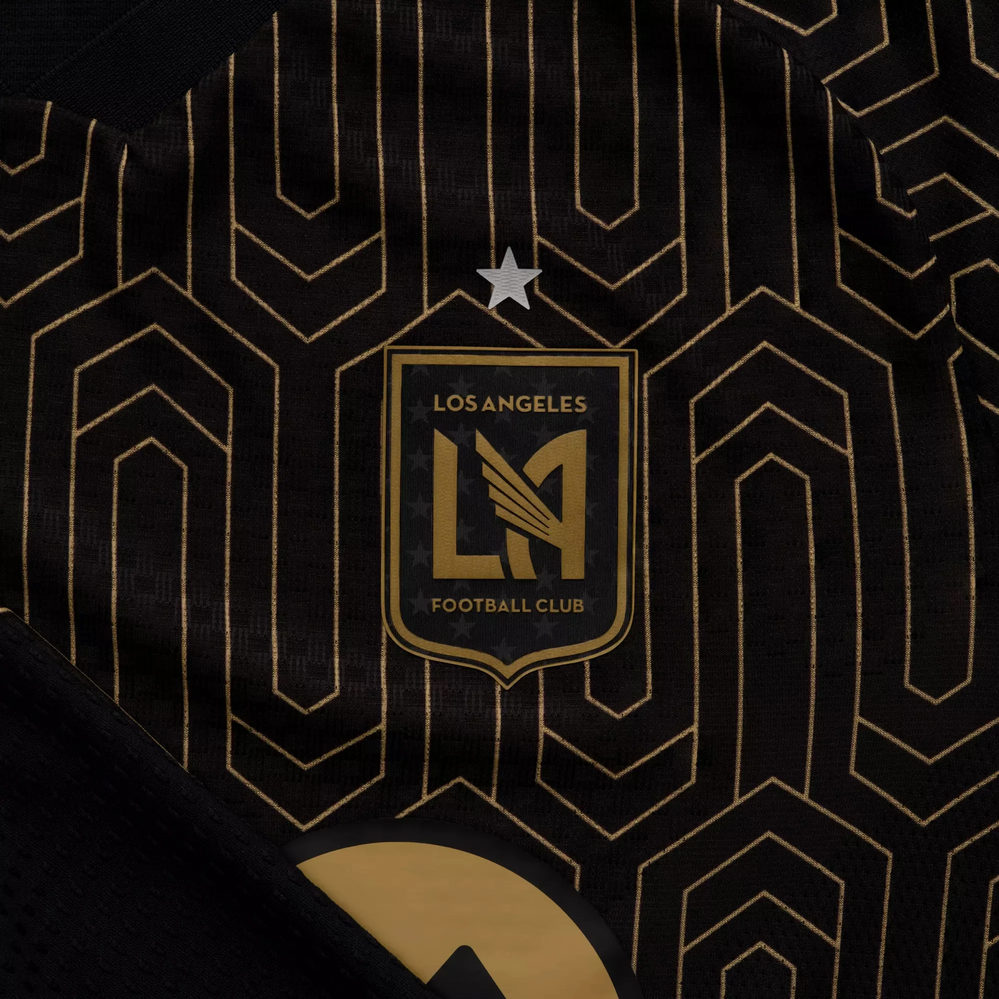 adidas Men's Son Heung-min LAFC Authentic Match Home Jersey 26/27 (Black/Gold)