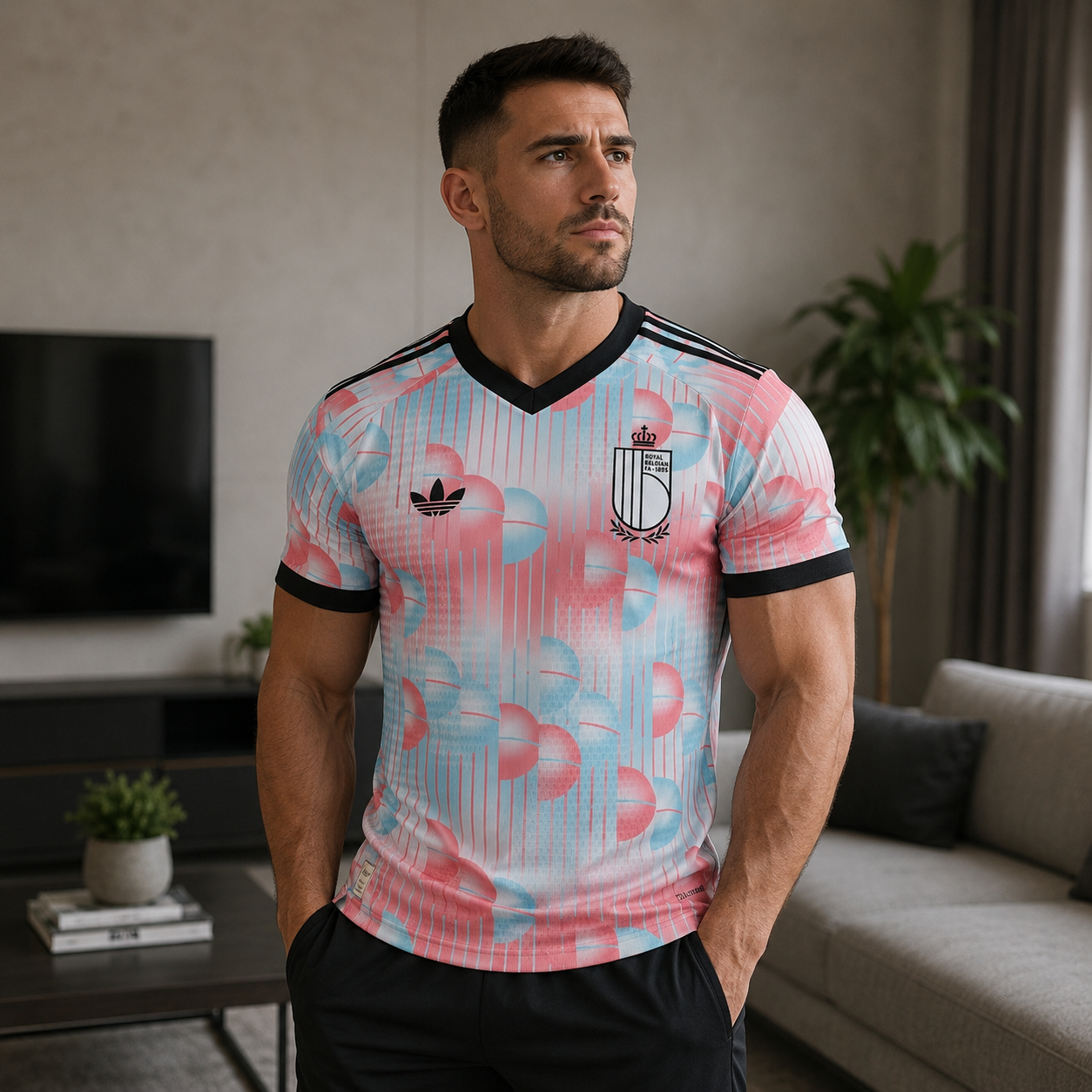 World Cup 2026 Belgium Team Away Football Jersey Player Version - JerseyFun