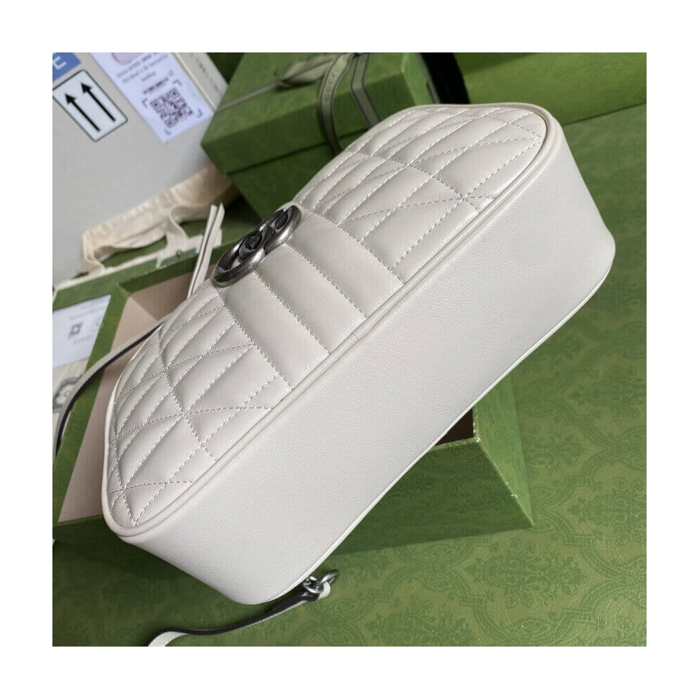 Gucci GG Marmont Small Shoulder Bag White