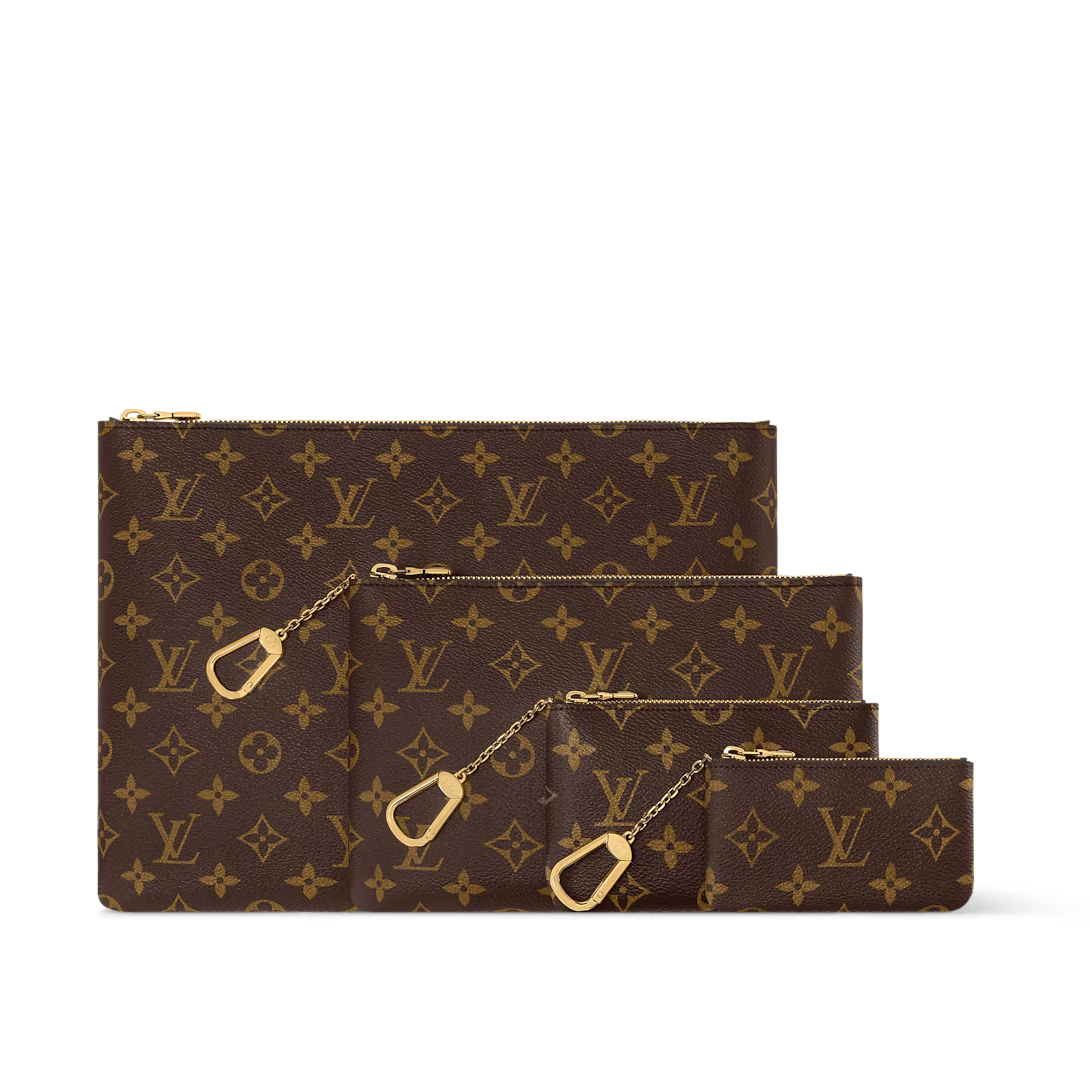 Louis Vuitton Key Pouch Monogram CanvasL M13561 33cm/ 13in