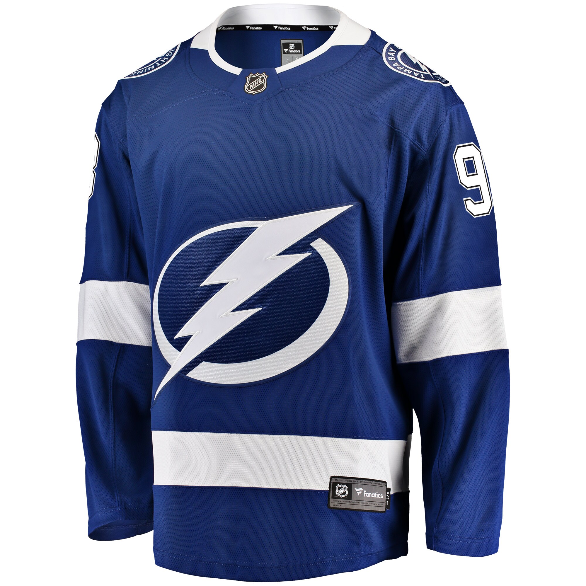 Mikhail Sergachev Tampa Bay Lightning Fanatics Home Breakaway Player Jersey – Blue