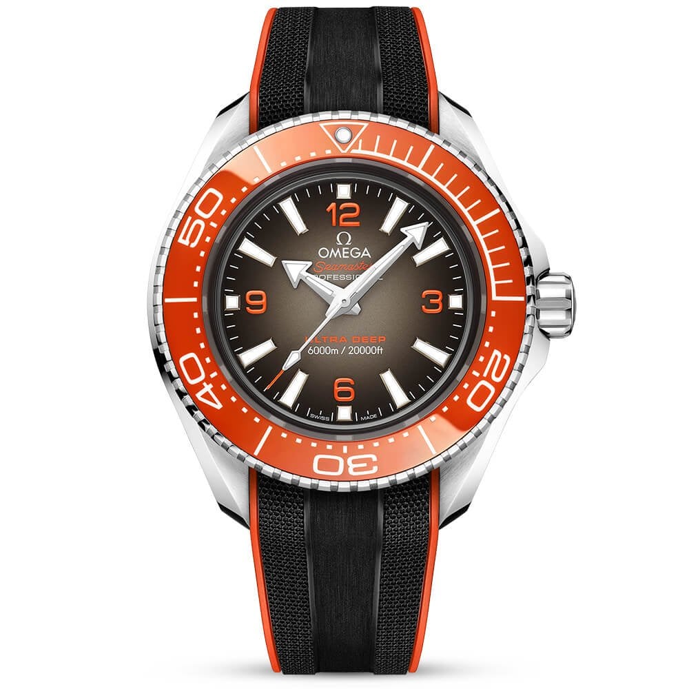 OMEGA Seamaster Planet Ocean Ultra Deep 6000m Grey Gradient Dial Strap Watch