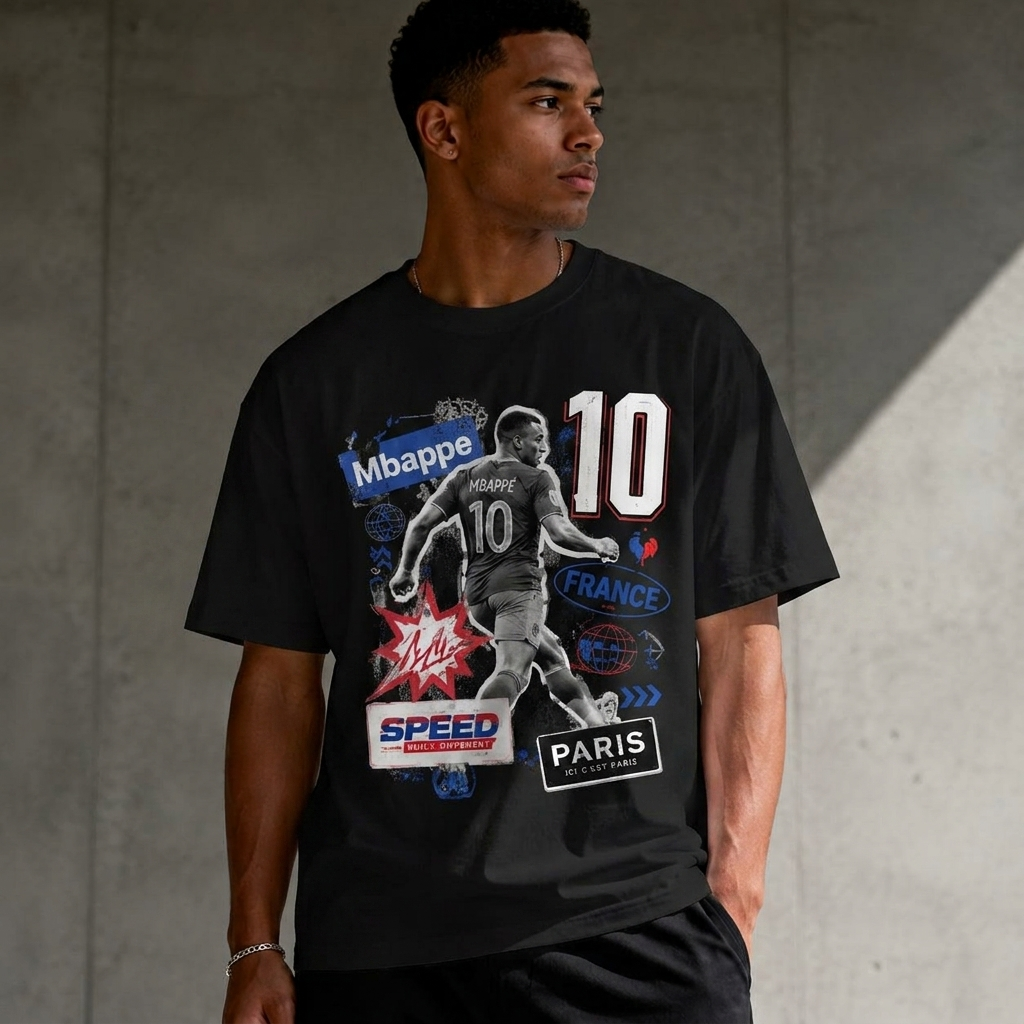 Kylian Mbappé Unisex T-Shirt – Limited-Time Offer – Hot Seller