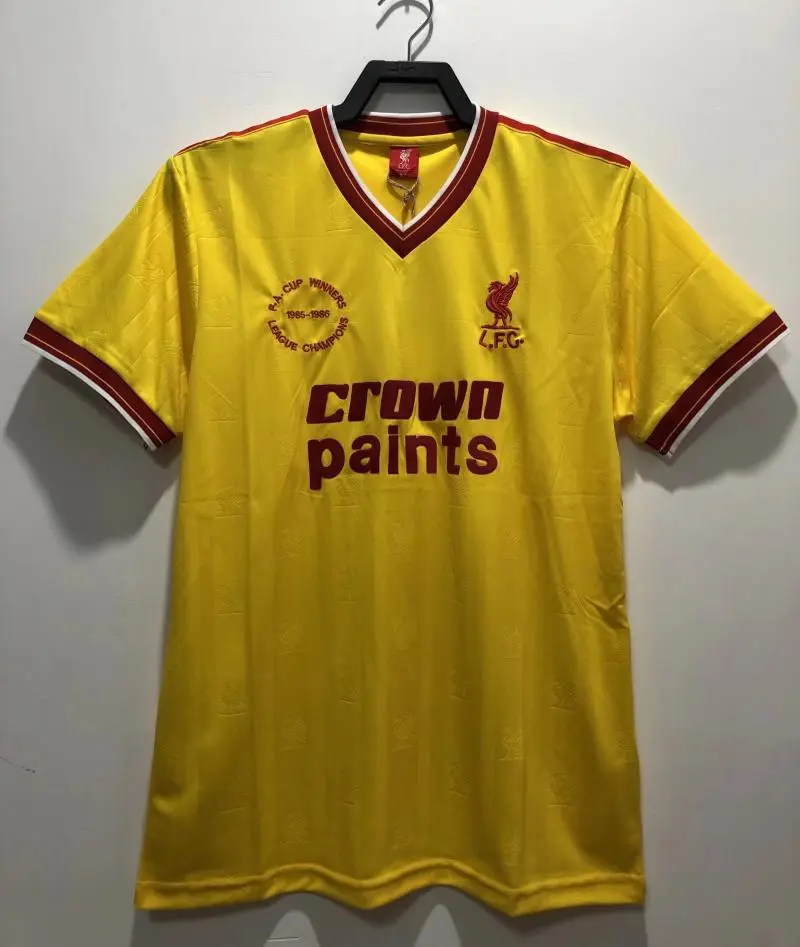 Retro 1985-86 Liverpool Away Football jersey retro