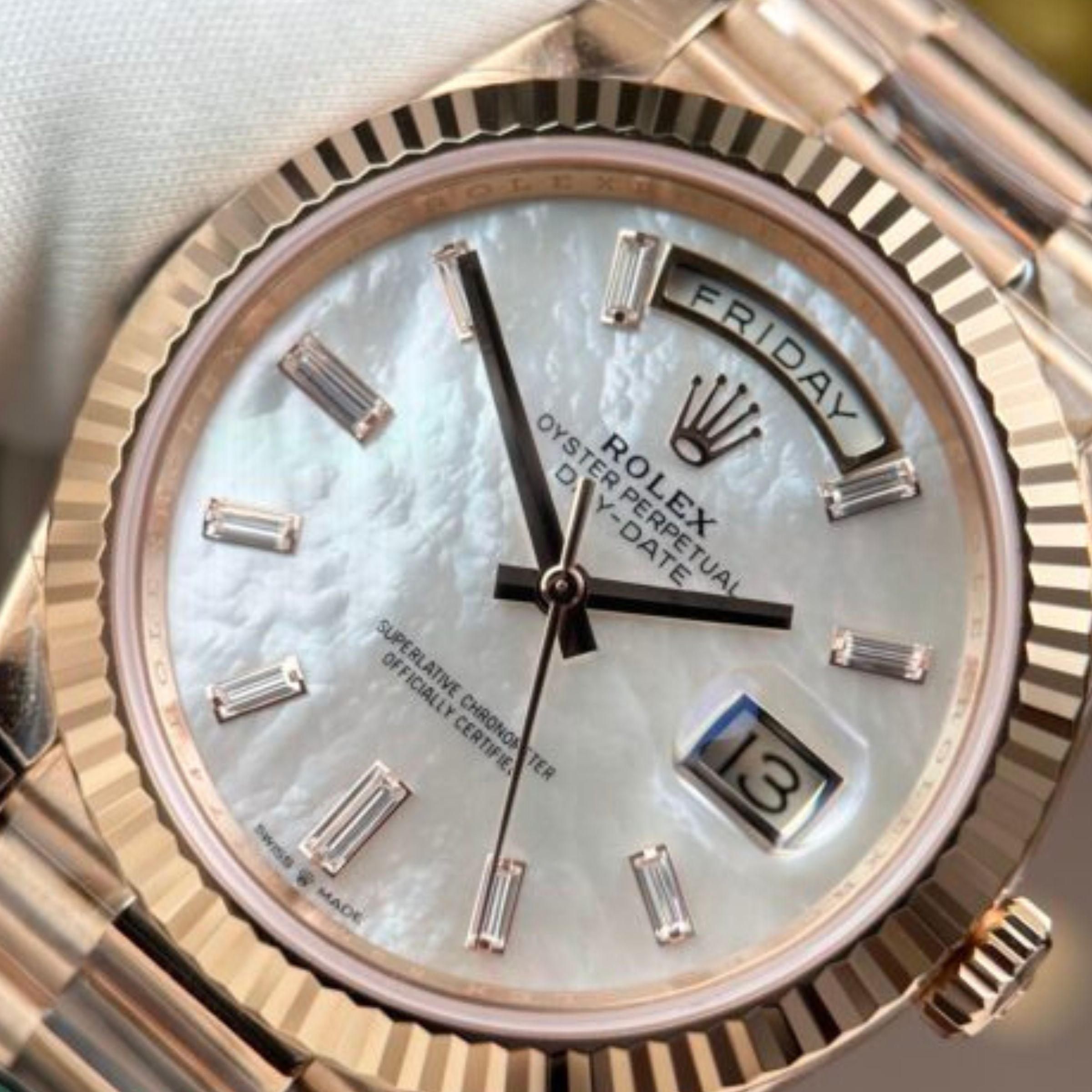 [Superclone] Rolex Day-Date 40mm Mother – Of – Pearl Dial President 228235
