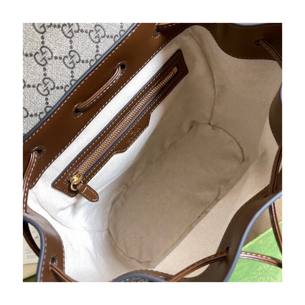 Gucci Backpack with Interlocking G in GG Supreme