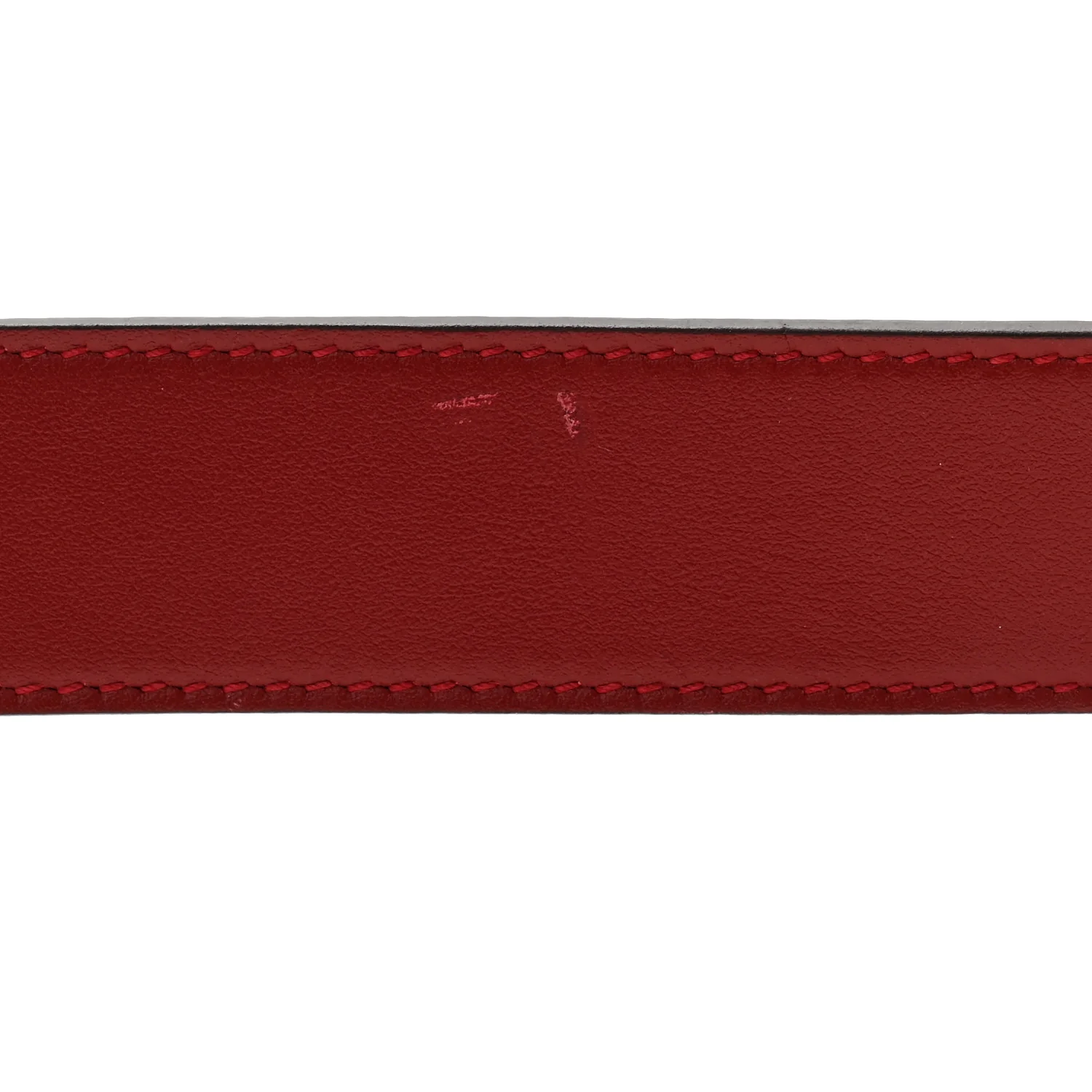 Plutone Calfskin Double G 30mm Belt 75 30 Red