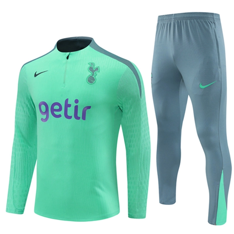 2024-25 Tottenham Hotspur Light Green【Player】 Long Sleeve Training Suit