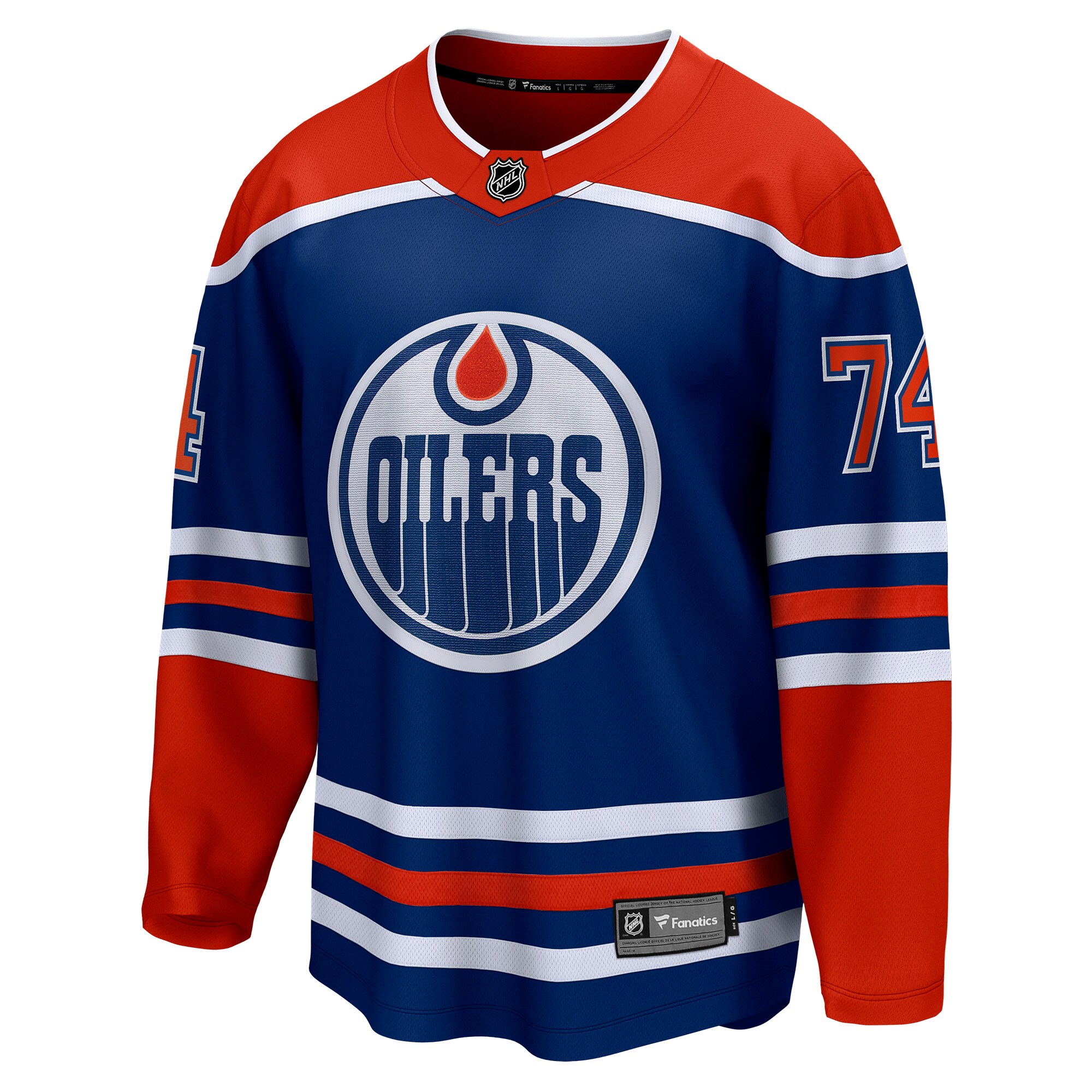 Stuart Skinner Edmonton Oilers Fanatics Home Breakaway Player Jersey – Royal
