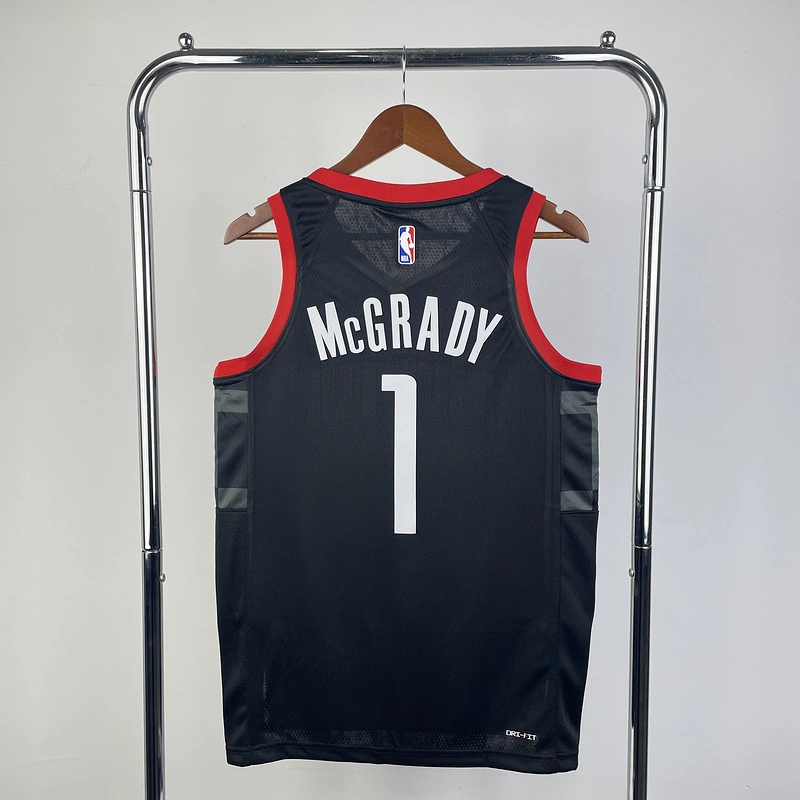 2024 NBA Houston Rockets 1 MCGRADY Basketball Jersey