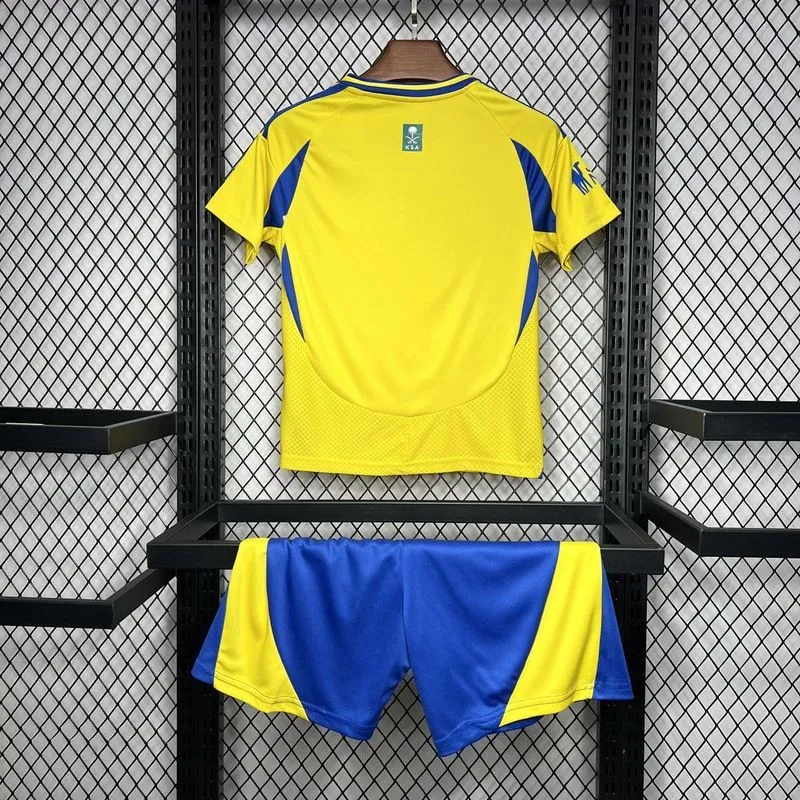 2024-25 Al Nassr Riyadh Victory Home Al-Nassr kids Football jersey