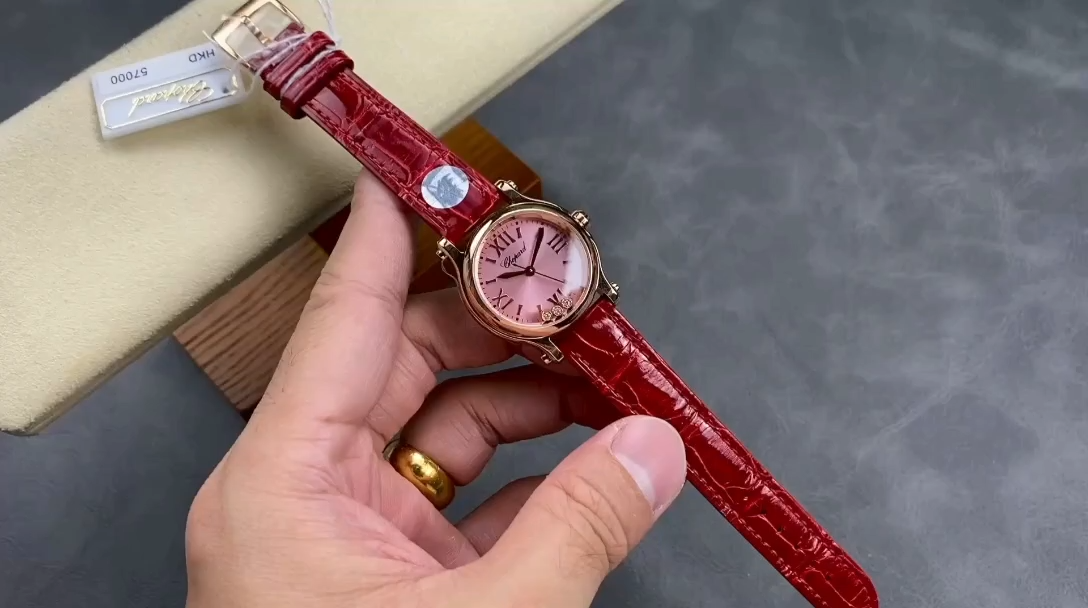 【Super Clone】Chopard Happy Sport Automatic 278590-3001 Pink