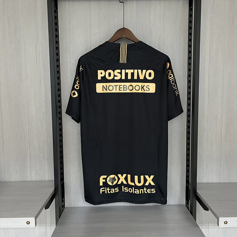 Retro Corinthians 2018-19 II away full advertising sponsor Football jersey retro