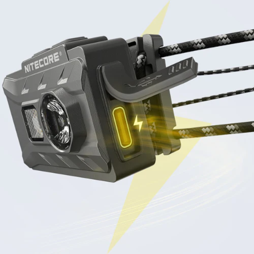 NU20 Classic 360 Lumen USB-C Lightweight Headlamp by Nitecore