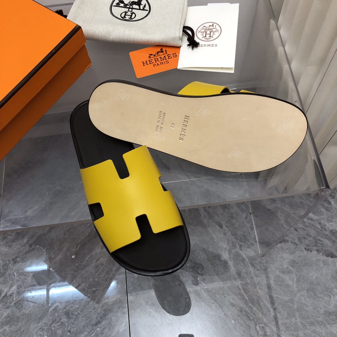 Hermes Izmir Sandal Yellow