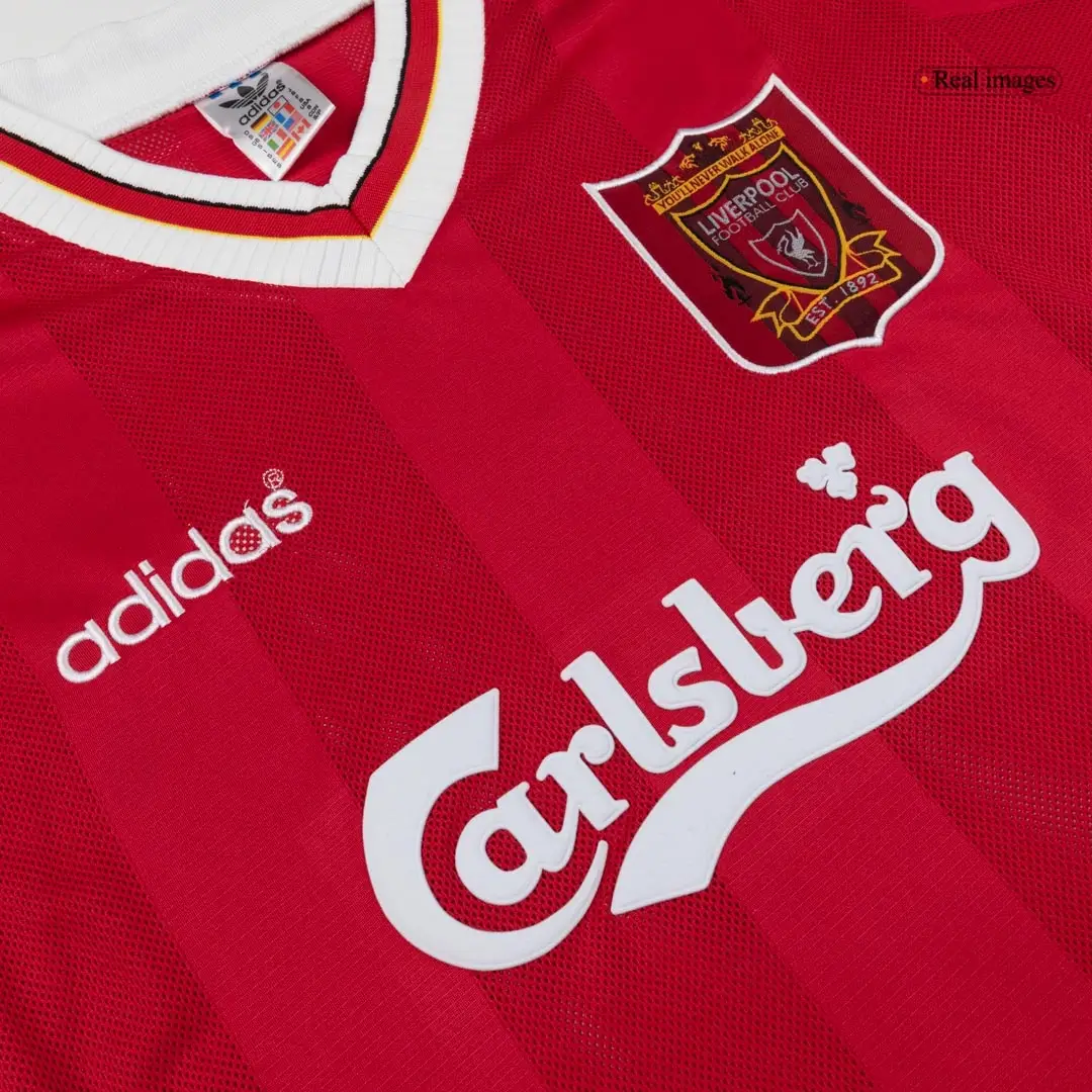 Liverpool 1995/96 Home Retro Soccer Jersey