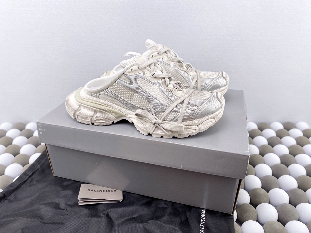 Balenciaga 3XL Retro Dad Sneakers Mules
