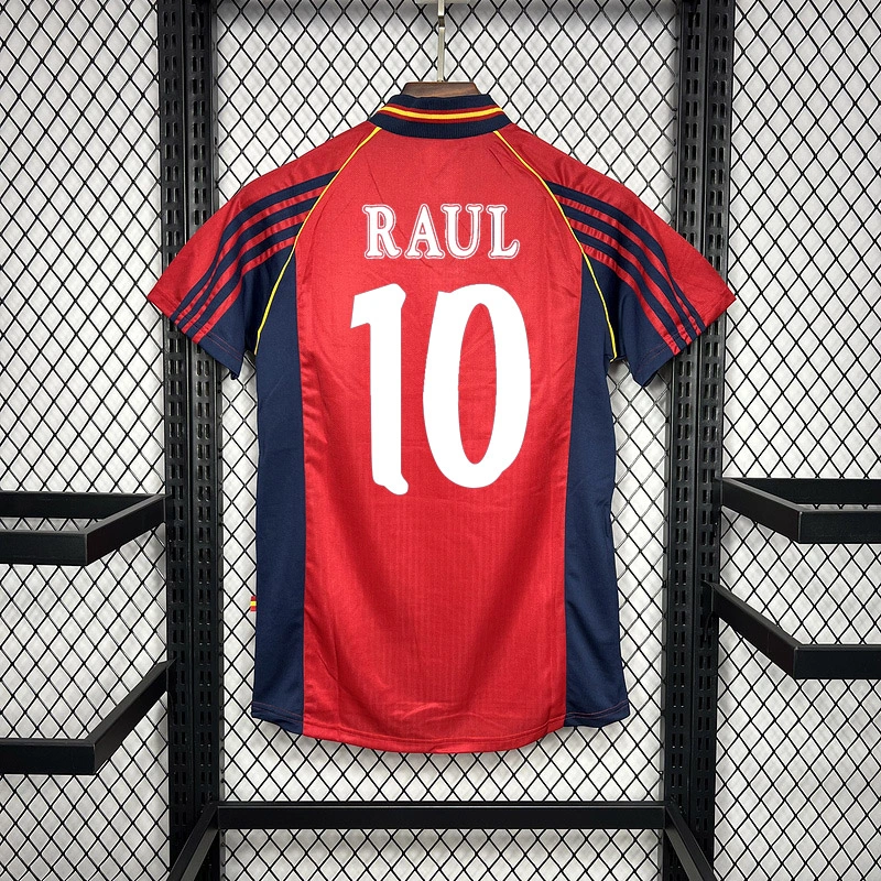 Retro 1998 Spain Home Football jersey retro