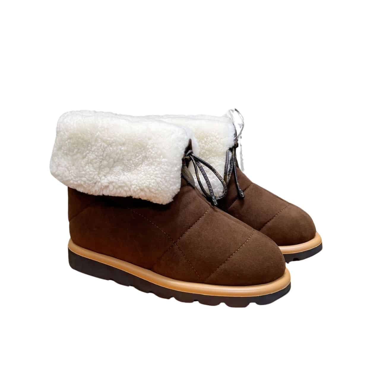 Louis Vuitton Pillow Comfort Ankle Boots Brown 1A94W2