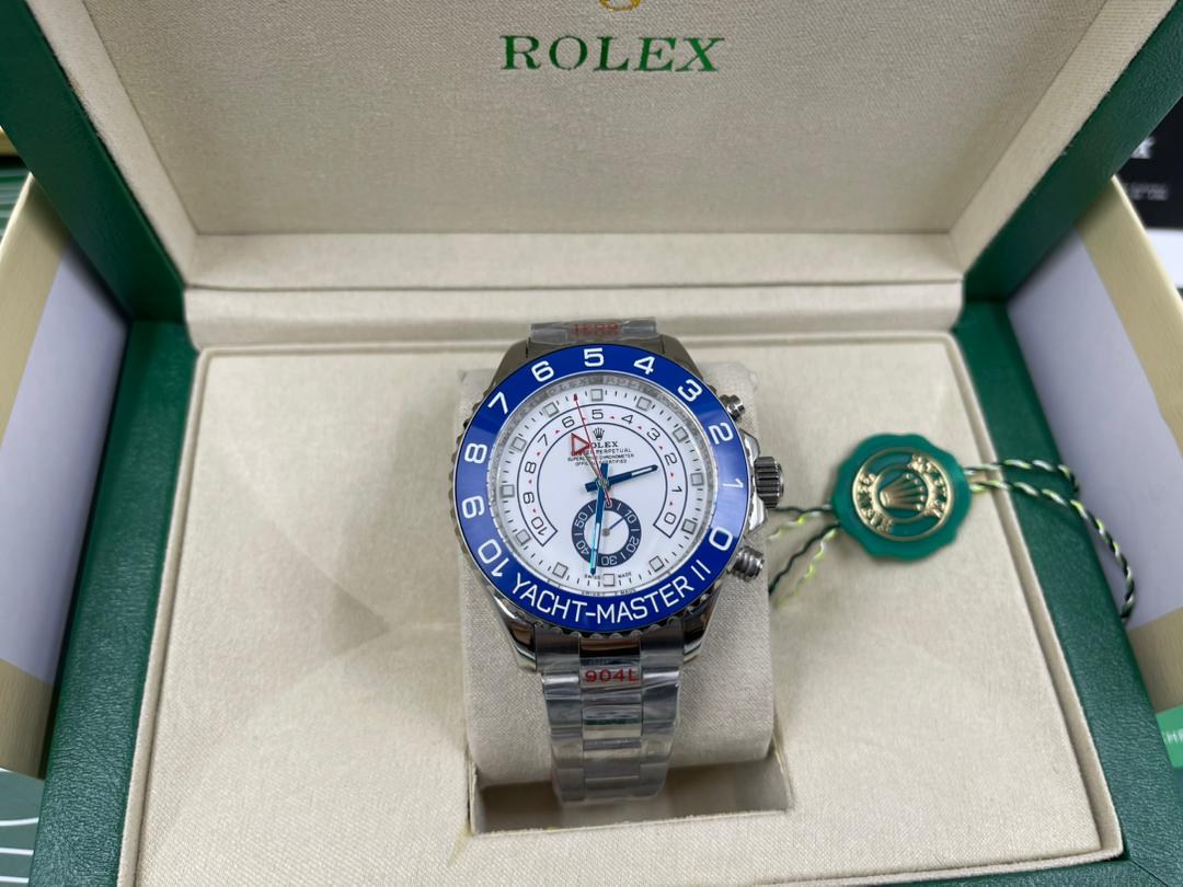 Rolex Yacht-Master 44mm White Dial 116680