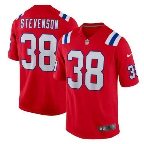 Rhamondre Stevenson Patriots Stitched Jersey