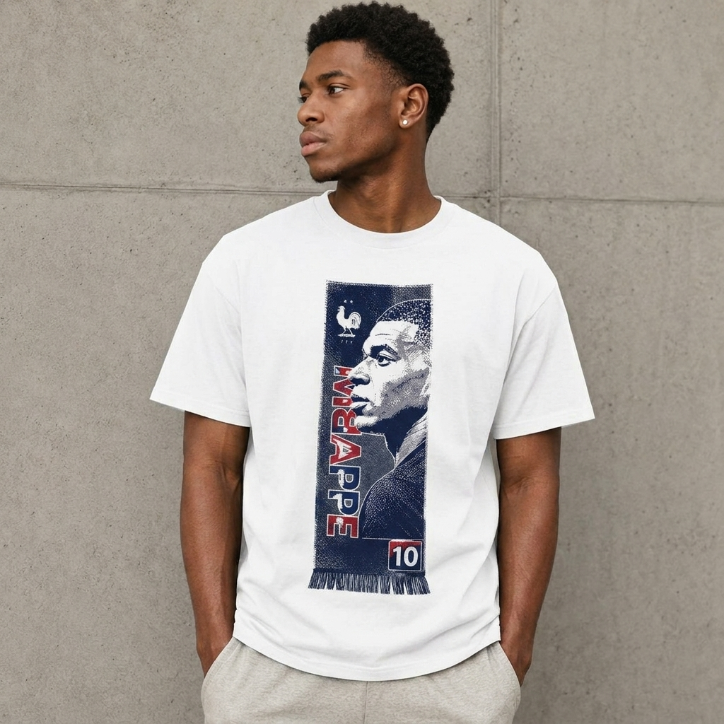 Kylian Mbappé Unisex T-Shirt – Limited-Time Offer – Hot Seller